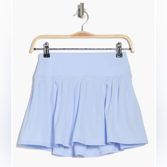 Gottex Accordion Light Blue Athletic Skort  Active Tennis Golf Skirt Size XL NWT - Picture 2 of 8